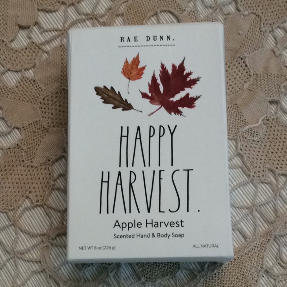 Rae Dunn Happy Harvest, Apple Harvest soap